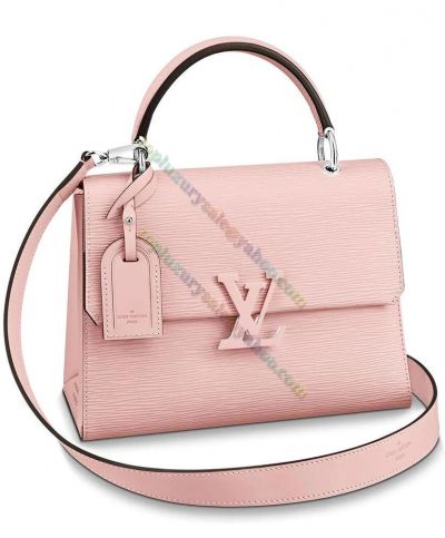 Louis Vuitton Grenelle PM Pink Epi Leather Same Color Scheme LV Signature Celebrity Style Women Flap Crossbody Bag 
