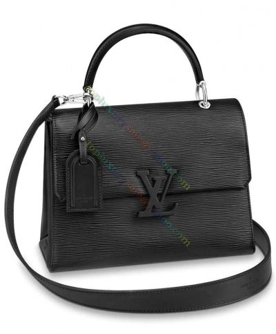 Louis Vuitton Grenelle PM Black LV Signature Women Flap Black Epi Leather Hot Selling Tote Bag