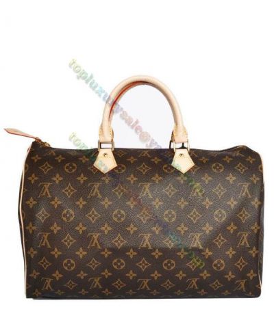  Louis Vuitton Printing Speedy Big Volume Gold Engraved Signature Bolts-clipping Brown  Canvas Pink Short Cycloidal Shoulder Tape Tote M41106