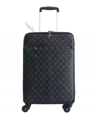 Louis Vuitton Monogram Pegase Legere 50 Telescopic Cane Black Canvas Front Zipper Pocket Unisex Suitcase 