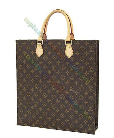 Clone Louis Vuitton Monogram Beaubourg Beige Leather Rounded Top Handles Female Simple Design Coated Brown Canvas Tote Bag